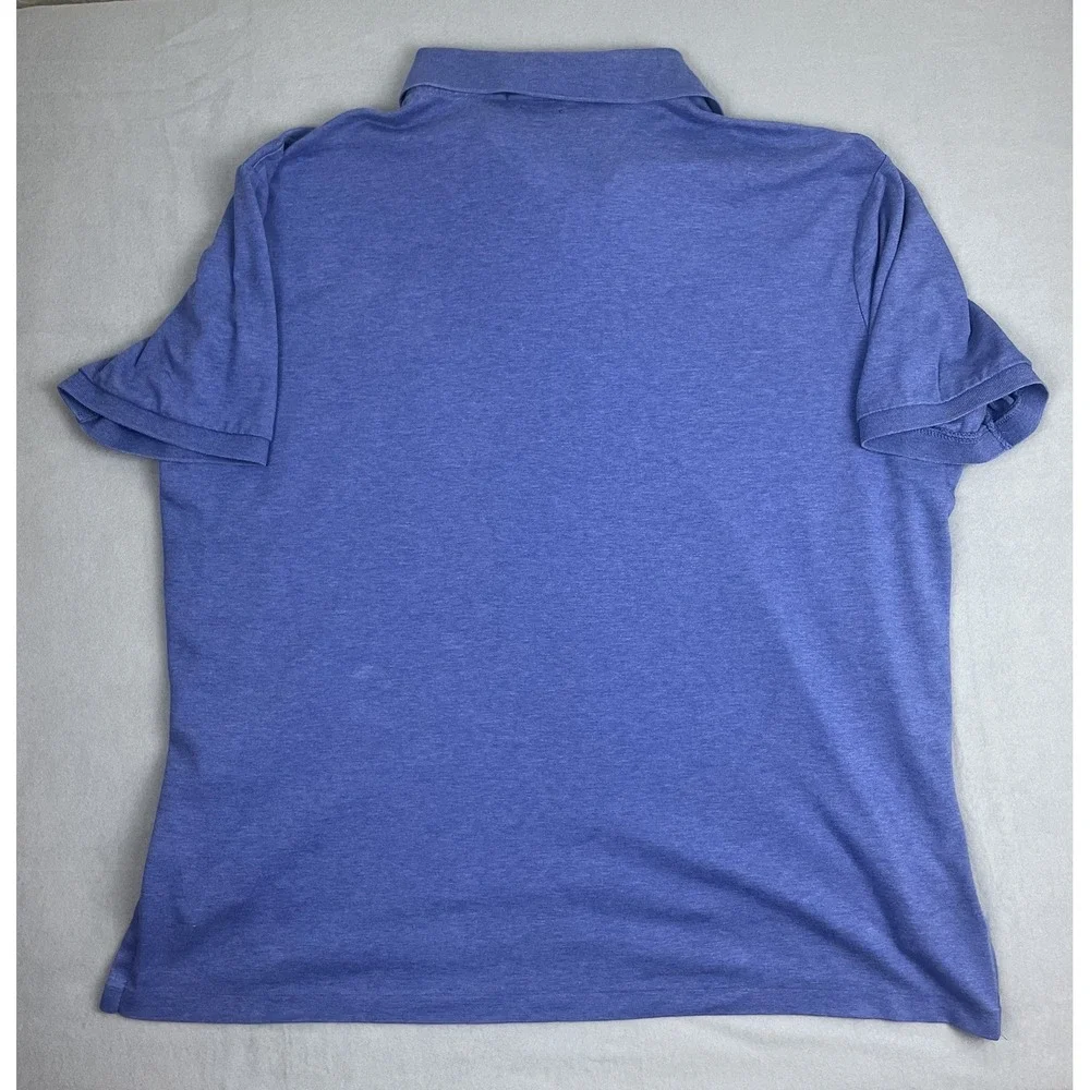 Ralph Lauren Polo Men's Pima Soft Touch Blue XL Polo‎ Shirt